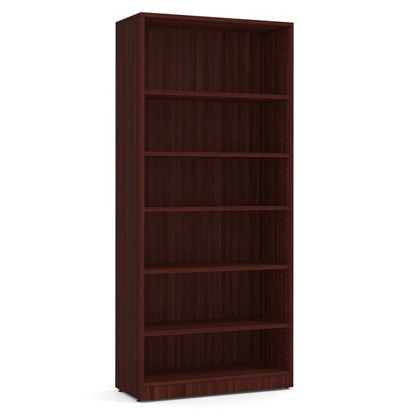 Officesource OS Laminate Bookcases Bookcase - 6 Shelves PL156MH
